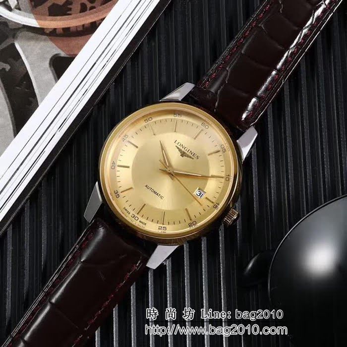 LONGINES浪琴 高級定制 全自動機械男士腕表 WSS1879
